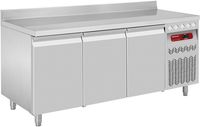 Wand-  Koelwerkbank Geforceerd, 3 Deuren GN 1/1, 405 Liter, Diamond DT178/P9A