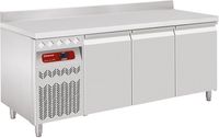Geventileerde Koelwerkbank "muraal", 3 Deuren GN 1/1, 405 Lit. Groep Aan Linkerkant, Diamond DT178/P9AGX