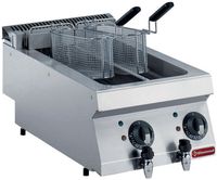 Diamond Elektrische friteuse, 2x 5 liter -TOP- | E17/F2V54T-230/3--N