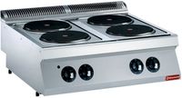 Diamond Elektrisch kookfornuis met 4 ronde platen -TOP- | E17/4P8T-230/3--N