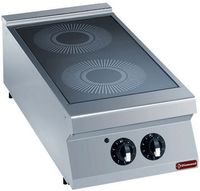 Elektrisch vitrokeramisch fornuis 2 zones | 2200 line | Diamond | E22/2VC4T-N