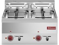 Elektrische Friteuse - S-Powerful - 2 X 10 Liter -Top- - Diamond E60/F20-6T-9_9KW-N