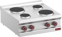 Elektrische Kookplaat 4 Ronde Platen -Top- - Diamond E7/4P7T-N