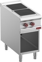 Elektrisch Fornuis Met 2 Kookplaten Op Open Kast - Diamond E9/2PQA4-N