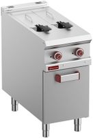 Elektrische Friteuse 2 Kuipen 8liter op Gesloten Kast - Diamond E9/F2V8A4-N