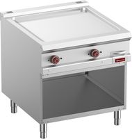 Elektrische Verchroomde Vlakke Bakplaat Module 1/1 - Op Open Kast - Diamond E9/PLCA8-N