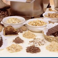 Gekorreldeschijf Chocolade/droge Vruchten 1,5 Mm, Diamond F15/a