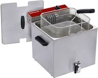 Diamond Elektrische Friteuse Tafelmodel 12 Liter + Aftapkraan - F12E/D1