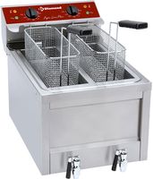 Elektrische friteuse | 2x 8 liter | FSM-2V5ET/S | Diamond