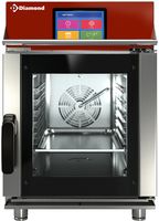 Diamond FVS6-411/CTS Elektrische stoom/convectieoven, 6x GN 1/1 Touch Screen + Auto-Cleaning