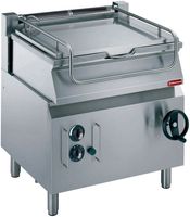 Diamond Kantelbare kookketel 60 liter op gas, kuip in R.V.S., op kast | G17/BRI8-N