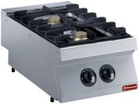 Diamond Gasfornuis met 2 Branders | 2 x 5,5 kW