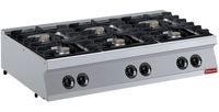 Gasfornuis Met 6 Vuren, Brander 6X5,5 Kw-Top | Diamond | G17/6F12T-N
