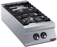 Gasfornuis 2 branders | 2200 line | Diamond | G22/2B4T-N