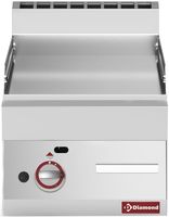 Bakplaat Op Gas Met Vlakke Plaat -Top- - Diamond G65/PL4T-N