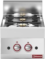 Gasfornuis 2 Branders -Top- - Diamond G65/2F4T-N
