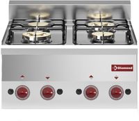 Gasfornuis 4 Branders -Top- - Diamond G60/4F6T-N