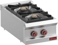 Gasfornuis 2 Branders - Top- - Diamond G7/2B4T-N