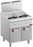 Gasfriteuse 2 Kuipen 14 Liter Op Kast - Diamond G7/F28A7-N