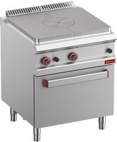 Fornuis Doorkookplaat - Gasoven GN 2/1 - Diamond G7/TF7-N