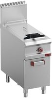 Gasfriteuse 1 Kuip Van 21 Liter (21 KW) Op Gesloten Kast - Diamond G9/F21A4-NY