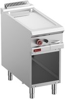 Vlakke Gasbakplaat Verchroomd - Module 1/2 - Op Open Kast - Diamond G9/PLCA4-N