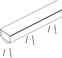 Diamond Optie: LED-verlichting in decoratieve lijst - (ML) | KG