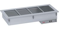 Diamond Bain-Marie Element 5x GN 1/1 - droog - statisch - IN/BX18-PSCX