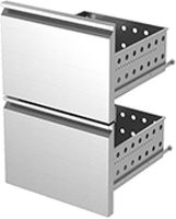 Diamond Kit Ladeblok (1/2 + 1/2) Roestvast Staal X KBR… - K-T1/2