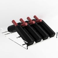 Diamond Struktuur met laterale in plexiglas en aluminium staven | OP4-C