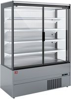 Diamond Gekoeld Wandmeubel, Zelfbediening, Klapdeuren - FULL INOX - MML13-FX