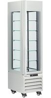 Diamond FULL Vitrine 260 Lt. 5 Glazen Niveaus Geventileerd WIT - MAX/305-PW