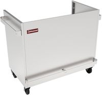 Diamond MBM-3X Onderstel RVS op wielen voor vitrine VBME-3X