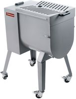 Diamond Vleesmenger in R.V.S. 50 kg, onderstel op wielen | MCR-50P/NS