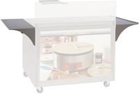 Diamond Zijtablet in RVS. (1 stuk) | MRX-TAB