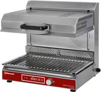 Diamond Elektronische Glaskeramische Salamander, Verplaatsbaar Plafond, 2 Kookzones (digit) - SA/60VC-DIG