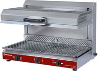 Vitrokeramische salamander | Mobiele bovenkant | 3 branders | SA/80VC-SW | Diamond