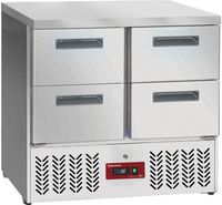 Diamond Koelwerkbank 4x 1/2 Laden GN 1/1 - SA26/C4