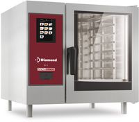 Diamond SBGT/06S Gasoven "TOUCH" met boiler, stoom en convectie 6xGN 1/1+ Cleaning