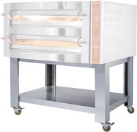 Diamond Steun in "imitatie R.V.S." voor GDX18/35-DP + 4 wielen, 2 met rem | SGD18-RSI