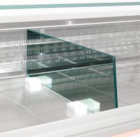 Diamond Scheiding expositie in glas (L.660 mm) | SPCR-66