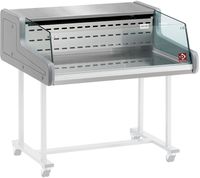 Gekoelde Vitrinetoonbank B=100cm | Lage ruit ''selfservice'' | Diamond | SUP10-ZS/R2