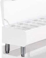 Diamond Kit van 4 Regelbare Poten in RVS - P/ST-CO