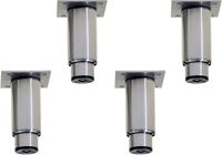 Kit van 4 Regelbare Poten in RVS voor Kasten - Diamond PRX4-RE