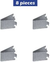 Diamond Set van 8 clips voor 200Lt kasten | PV2/K8