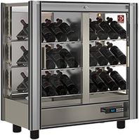 Gekoelde Wijnvitrine Lt. 216 - Moduleerbaar - Diamond PVV-2-R6