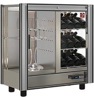 Gekoelde Wijnvitrine Lt. 216 - Moduleerbaar - Diamond PVV-4-R6