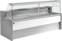 Gekoelde Vitrinetoonbank Met Rechte Ruit 90°, Met Reserve, Diamond RO20/E8-R2