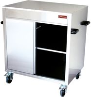 Diamond Neutrale kast, zwenkende kippengril, op wielen | RSP-RB