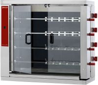 Kippenspit | Elektrisch | 24 kippen | 400V | Chicken Line Plus | RVE/4C-CM | Diamond